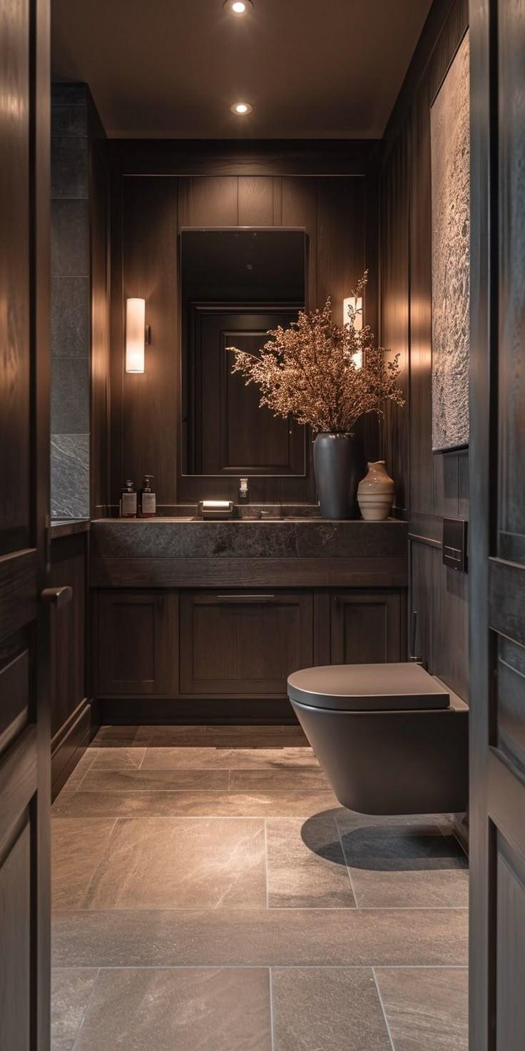 Inspiratie toilet ruimte hotel chique