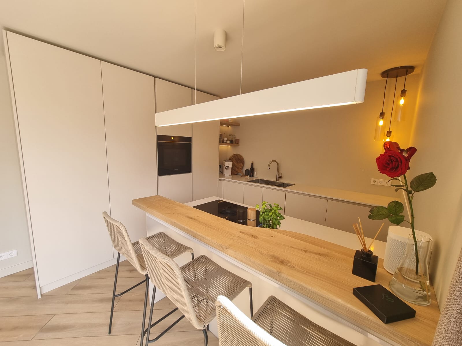 Realisatie keukenontwerp via scherpvision.nl