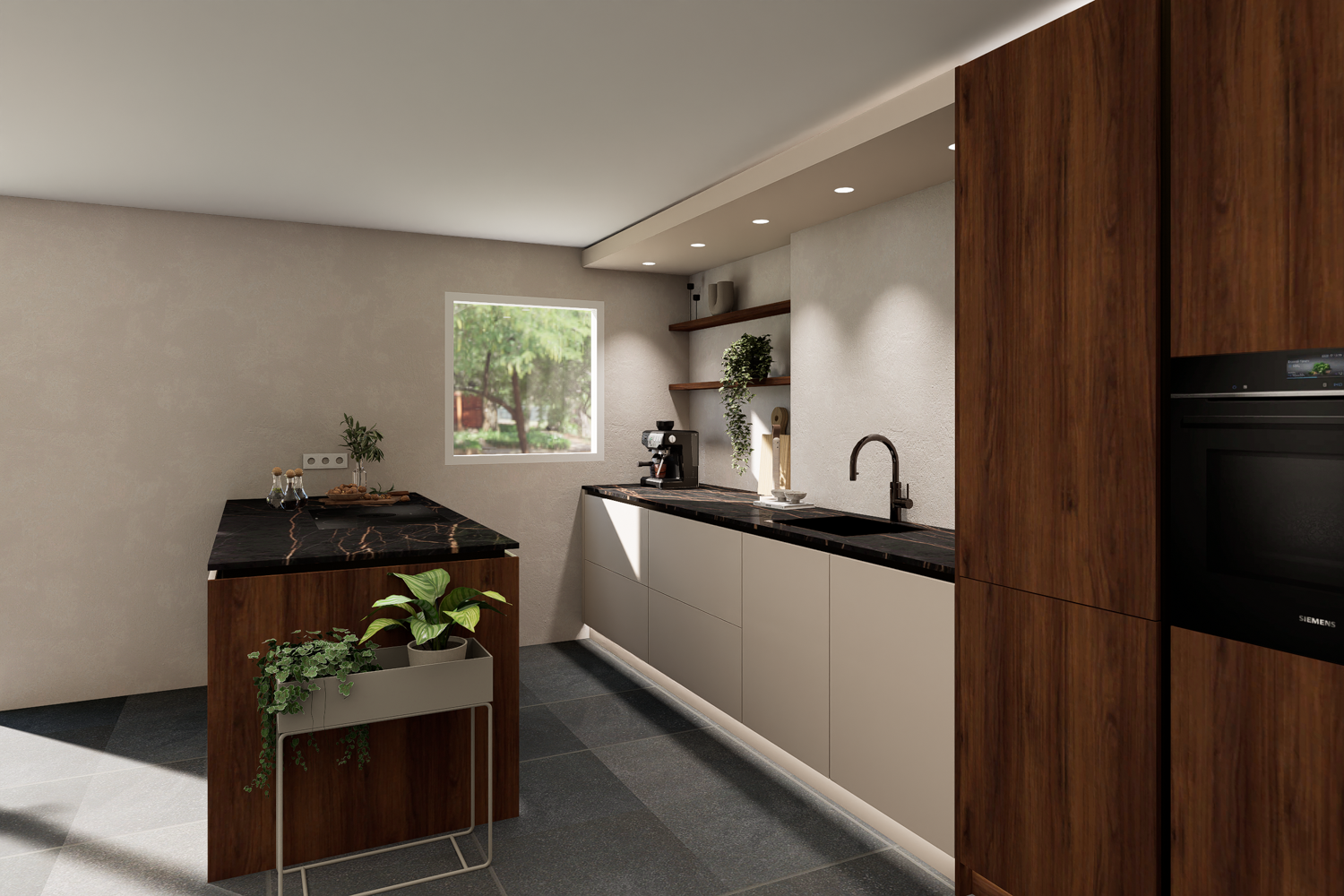 Hout kleur eindwang